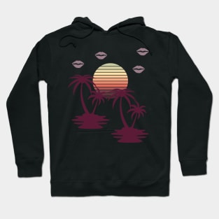 Summer Retro Sunset Hoodie